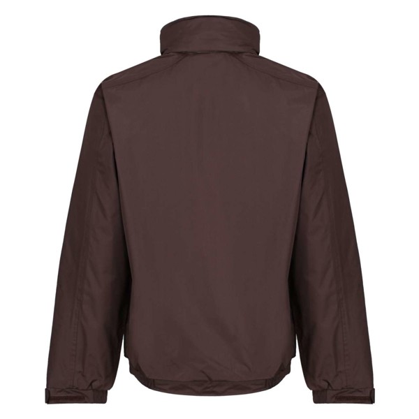 Dover Fleece Lined Bomber Jacket - Otter / Black / 4XL
