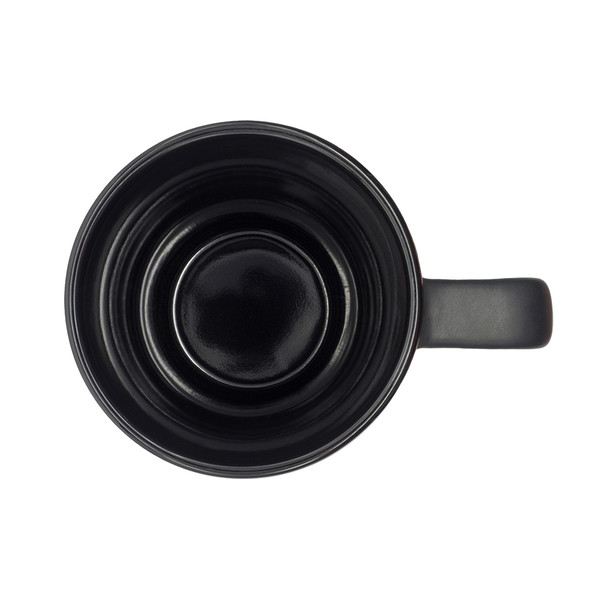 440 ml Azzurro ceramic mug - Black