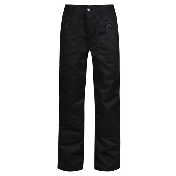 Women's Pro Action Trousers (Regular) - Black / L
