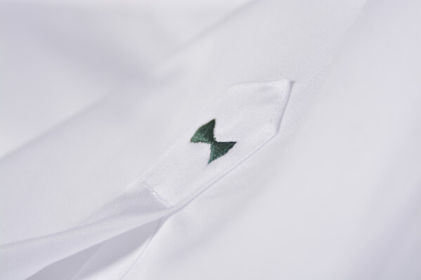 Green Bow 01 Regular fit White S