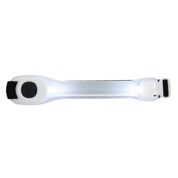 Xd Collection led safety strap, TPU, 222 mm - White / Black