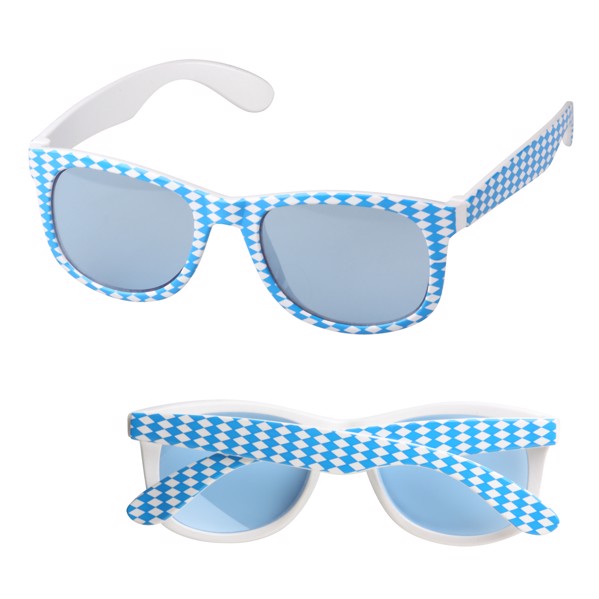 Spaßbrille "Bavaria" - Weiß/Grün