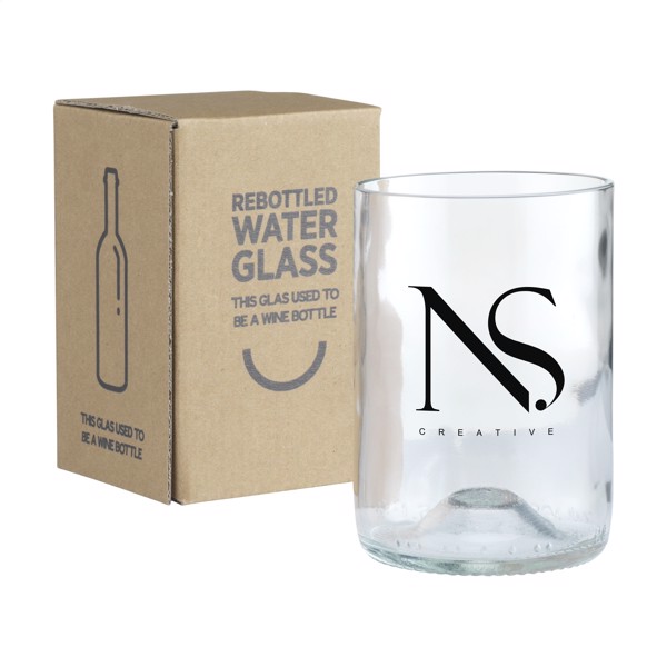 Rebottled® Tumbler 330 ml drinking glass - Transparent