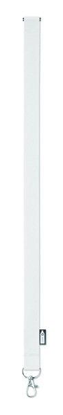Lanyard in RPET Lany Rpet - Bianco