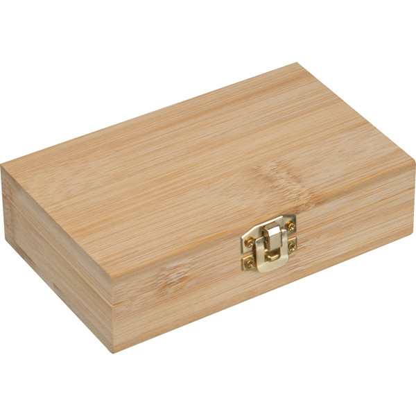 Ice cube set in Bamboo case EWA - Beige