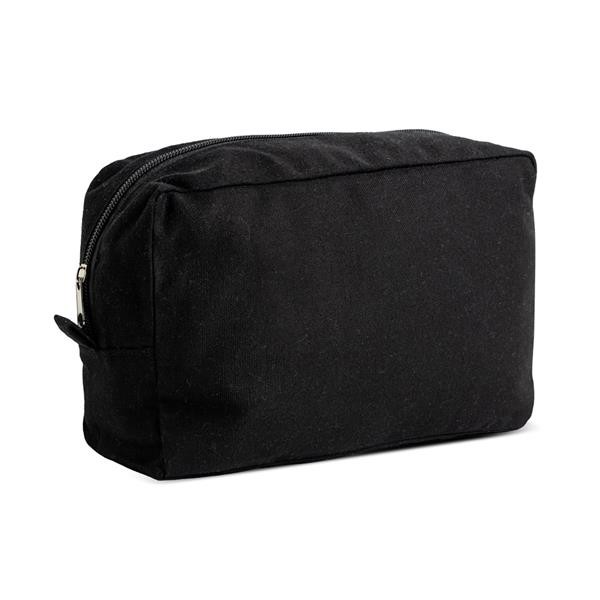 Necessaire Em Canvas 220G/M² - Preto