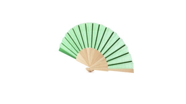 Hand Fan Folklore - White