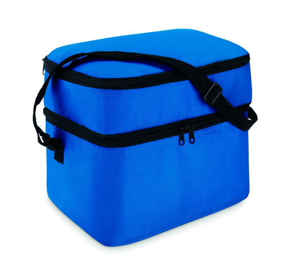 Cooler bag with 2 compartments Casey - Royal Blue