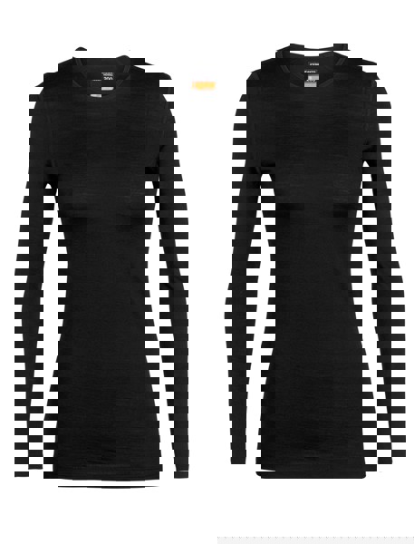 Women's 200 Oasis LS Crewe - Schwarz - S