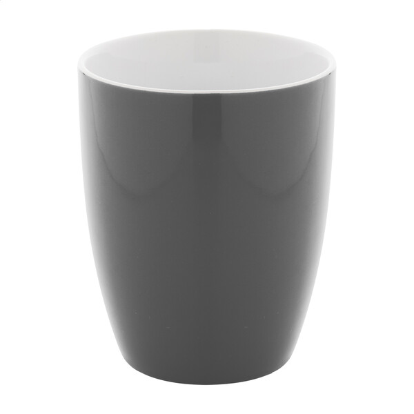 Mug Gaia - Dark Grey / White