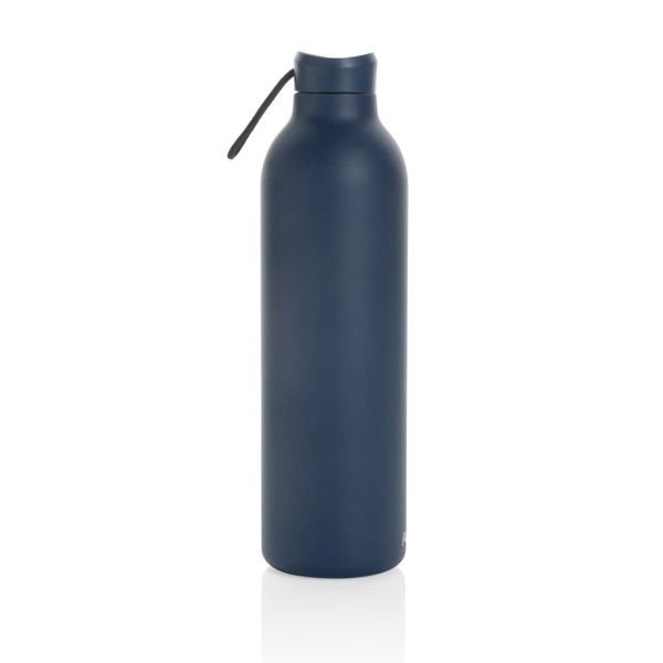 Bouteille isotherme 1L Avira Avior en acier recyclé RCS - Bleu Marine
