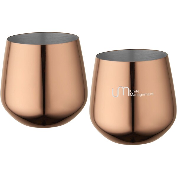 Cascade 540 ml stainless steel cup set