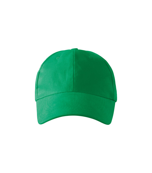 Čiapka Unisex Malfini® 6P - Trávová Zelená / nastaviteľná