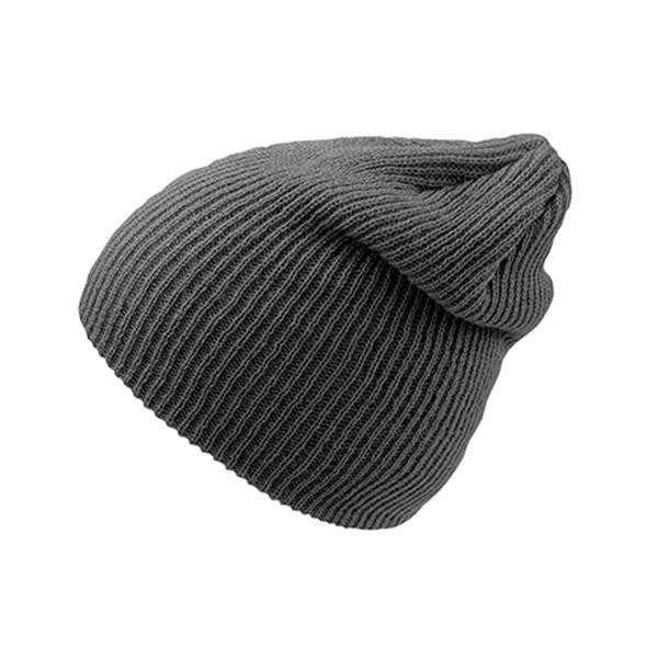 Gorro Skate, 100% Acrílico - Cinza Escuro