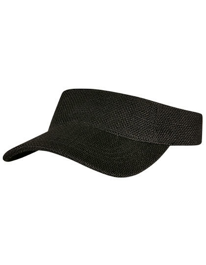 Bast Visor Cap - Black / One Size