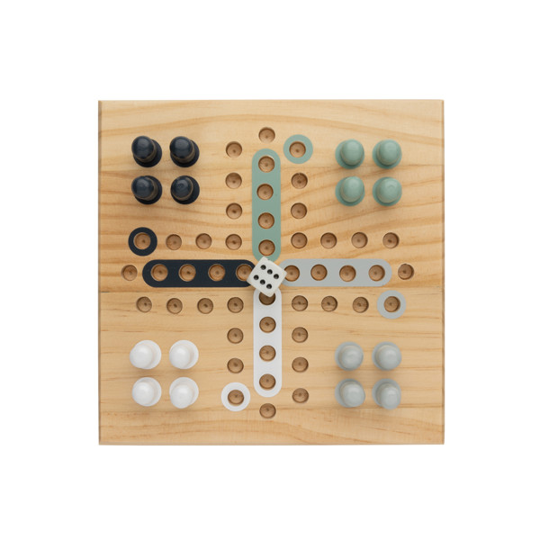 XD - Claire wooden Ludo game