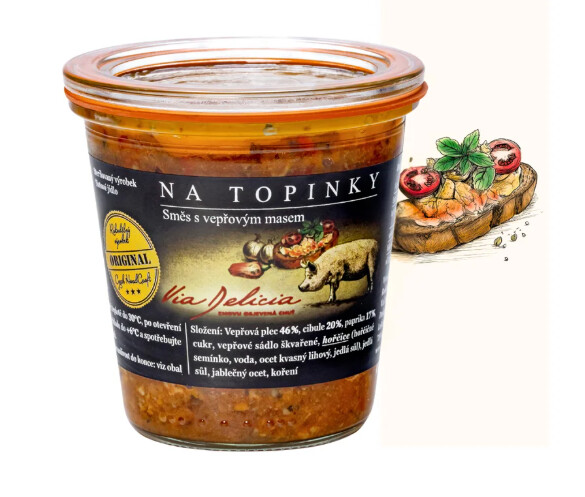 NA HRIANKY zmes s bravčovým mäsom 265g