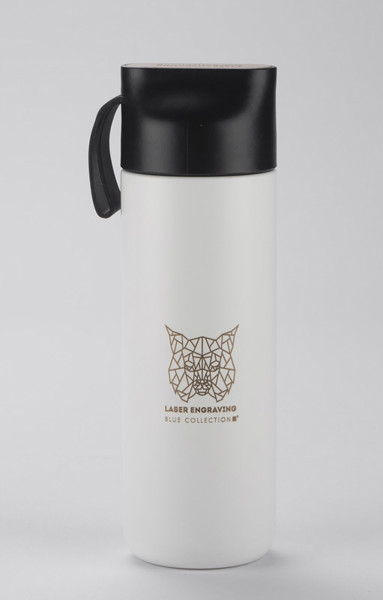 Travel bottle ELSA 600 ml - white