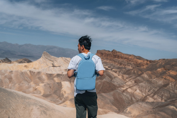 Impact Aware™ 285 gsm rcanvas backpack - Tranquil Blue