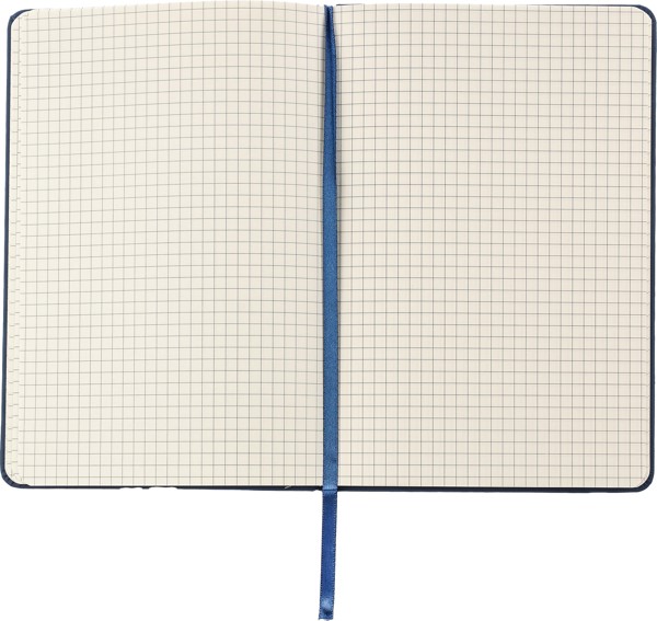 Notitieboek Bradley | Gerecycled PU | A5 | Geruit - wit