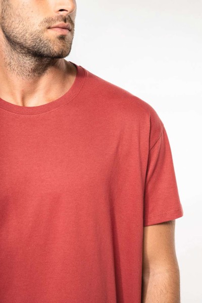 Organic 190Ic Crew Neck T-Shirt - Light Royal Blue / XL