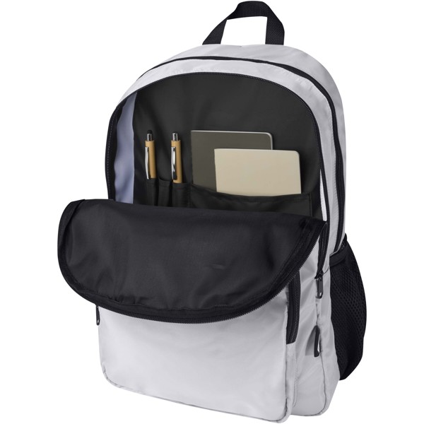 Zaino per portatile da 15" in materiale riciclato certificato GRS Trend Plus - 20L - Grigio
