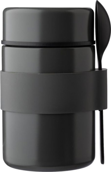 Lancheira de almoço de parede dupla de aço inoxidável Niko - Grey