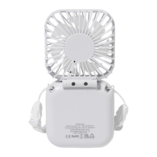 RABS újratölthető kézi ventilátor Aerofold