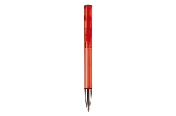 Avalon ball pen metal tip transparent - Transparent / Red