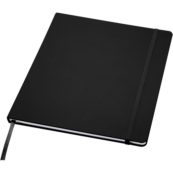 Spectrum A4 hard cover notebook - Black
