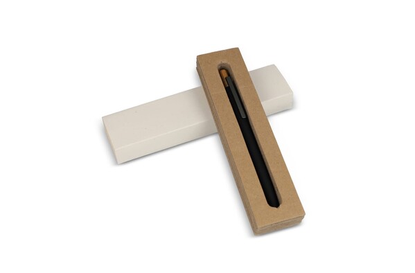 Recycled milk carton pen box, 1 pen