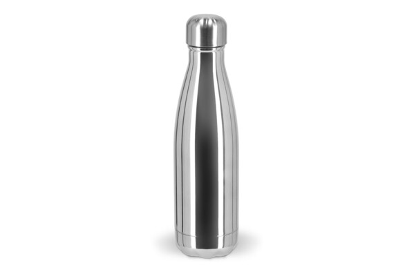 Sagaform Bouteille en acier Nils Chrome 500 ml