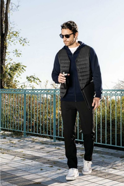 Men's Zipped Hoodie - Deep Navy / M