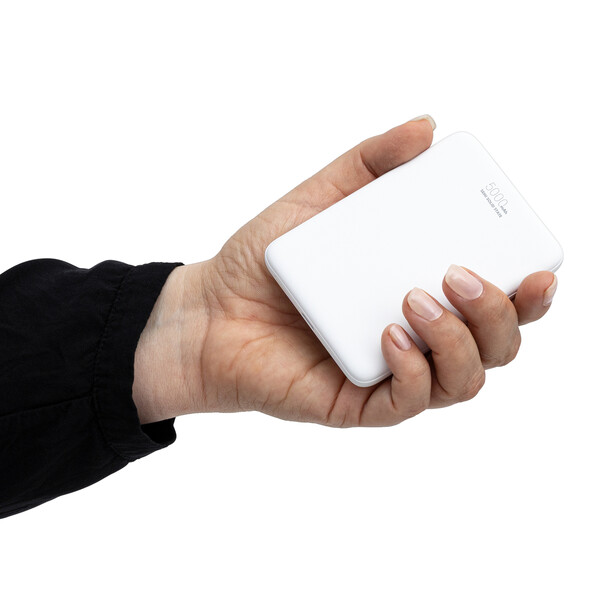 Powerbank sans fil magnétique 15W WATTRON PLUS V - blanc