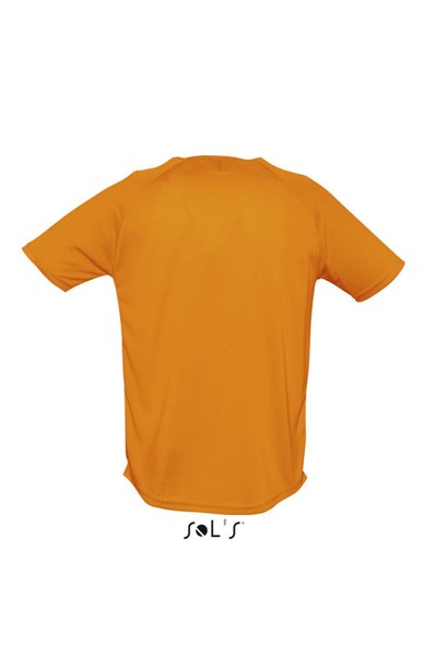 Sol's Sporty - Raglan Sleeved T-Shirt - Neon Orange / XL