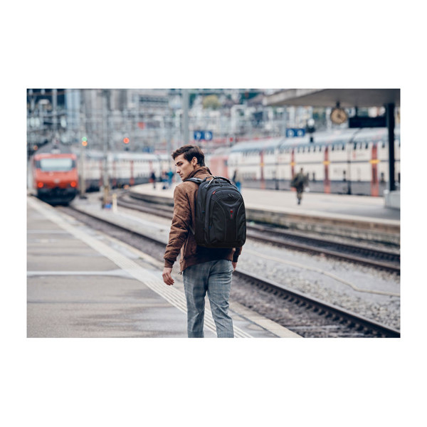 Carbon 17” laptop backpack