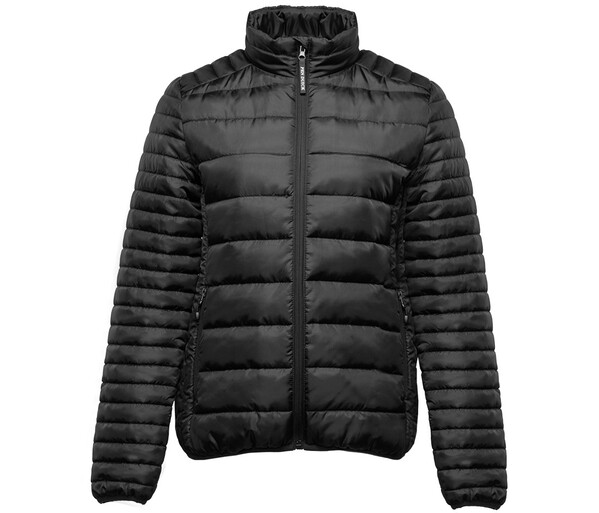 Doudoune femme en polyester recyclé - BLACK / XS