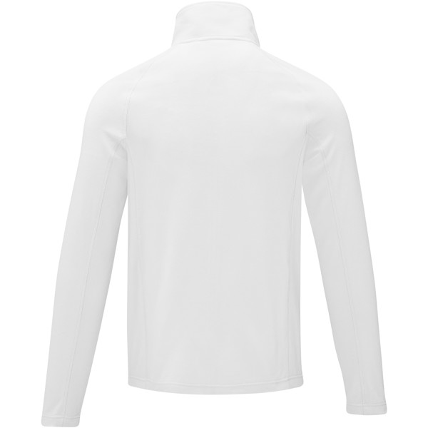Zelus men's fleece jacket - White / 3XL