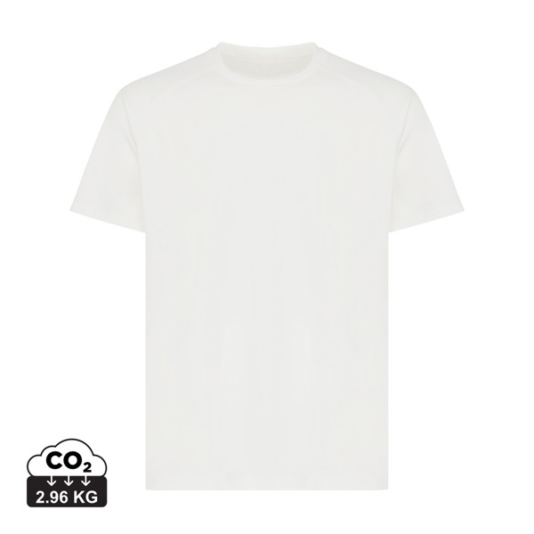 Iqoniq Tikal recycled polyester quick dry sport t-shirt - Recycled White / XXXL