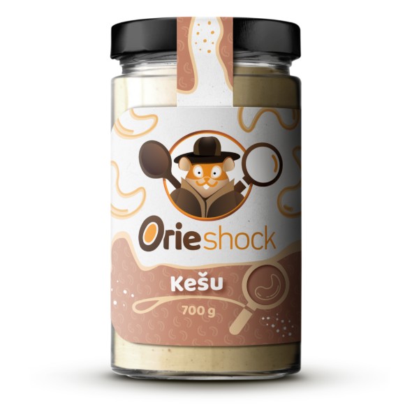 Orieshock Kešu krém 700g 100% naturálny