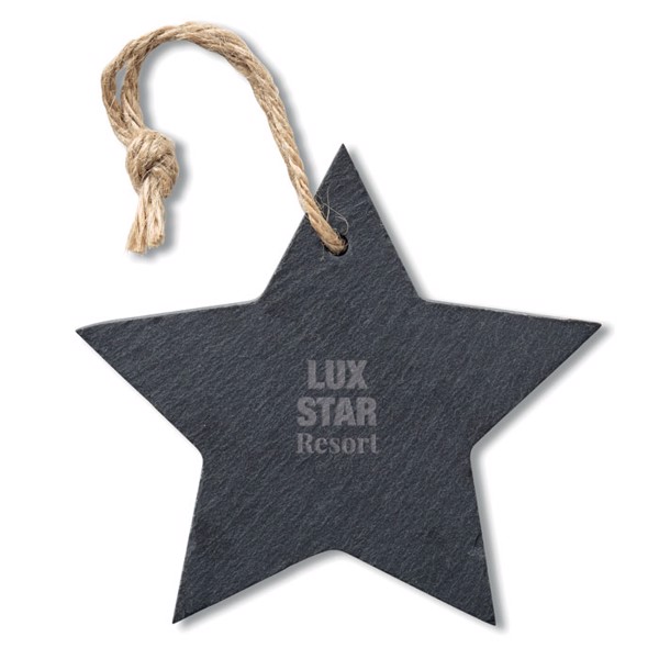 Slate xmas hanger star Slatestar