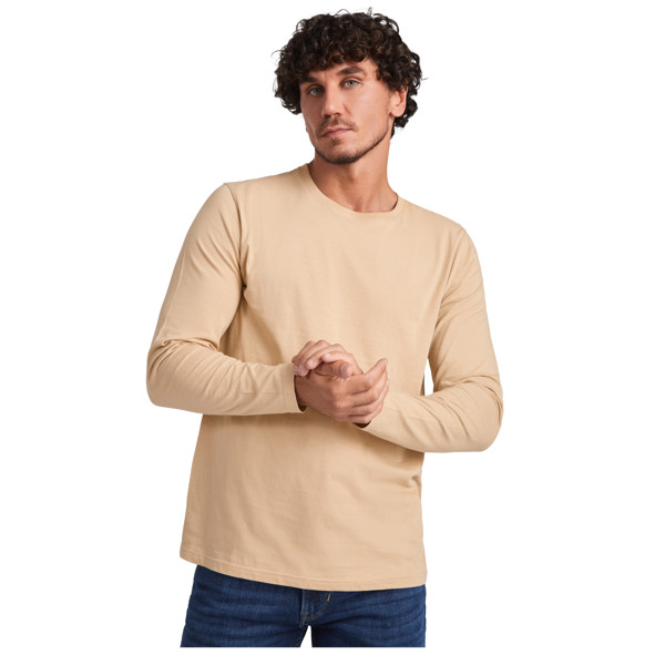 T-shirt a maniche lunghe da uomo Extreme - Blu royal / S