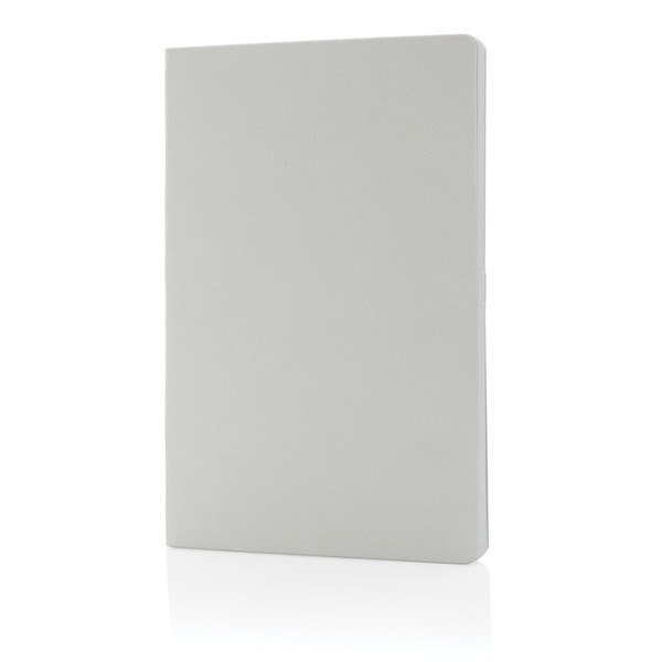 Salton A5 GRS certified recycled paper notebook - White