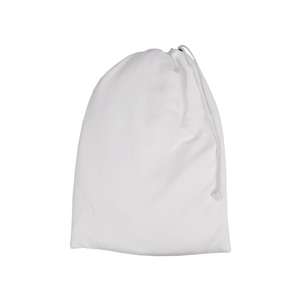 Extra-Absorbent Microfibre Polyester (170 G/M2) Bathrobe With Matching Bag - White