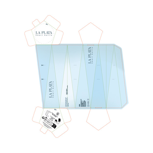 La Plata Bottle - Biela