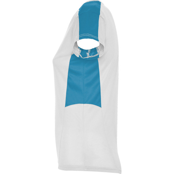Suzuka T-Shirt - White/Turquoise / L