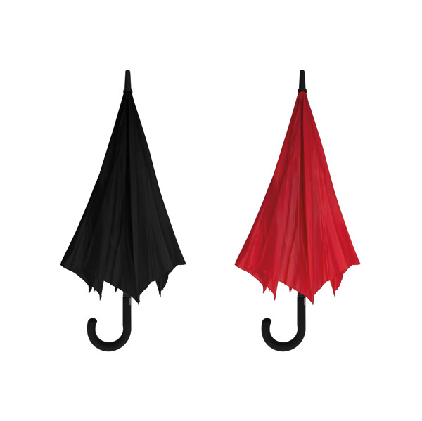 PARAPLUIE MANCHE CANNE 23" - Noir
