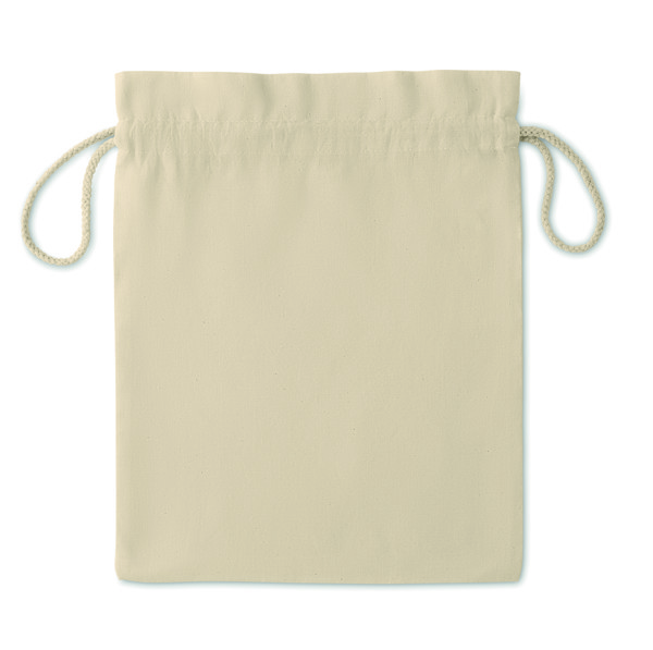 Medium Cotton draw cord bag Taske Medium