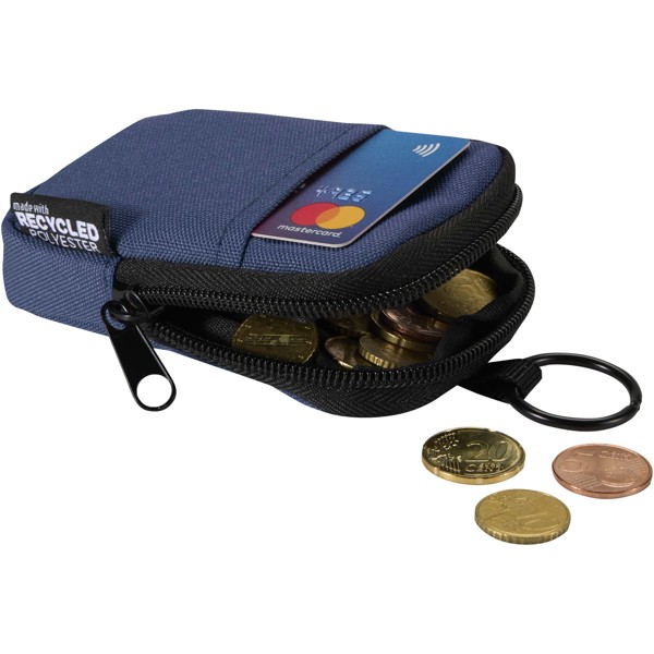 Petite pochette Byron Clip & Go recyclée certifiée GRS de 0,2 L - Marine