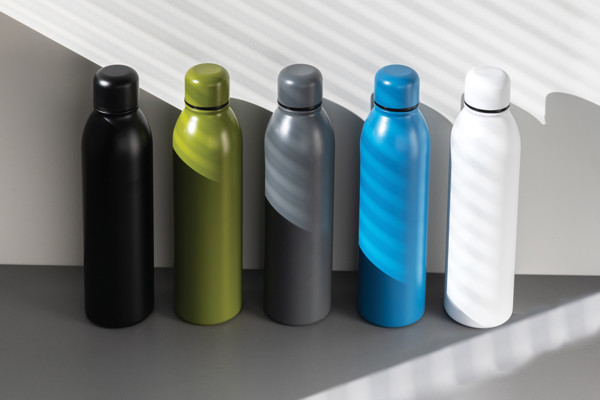 Termo lahev z RCS recyklované oceli 500ml - Modrá